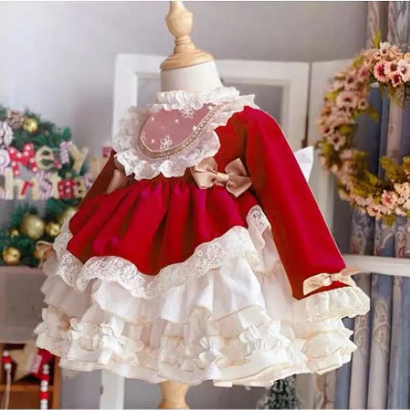 Summer Clothing Baby Girl - فستان الأميرة لوليتا الفاخر الجديد للفتيات