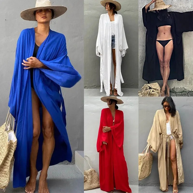 كيمونو نسائي للشاطئ، كارديجان، - مراجعة Summer Clothing Wraps وسعره