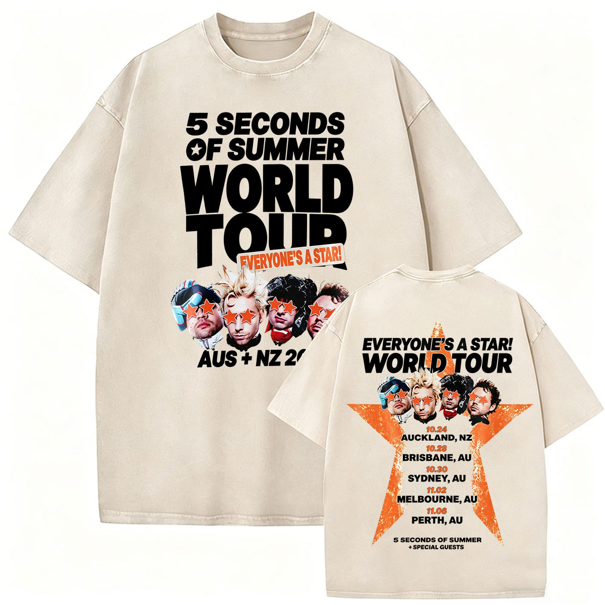 5 Seconds of Summer: الجميع نج - مراجعة Summer Clothing Nz وسعره