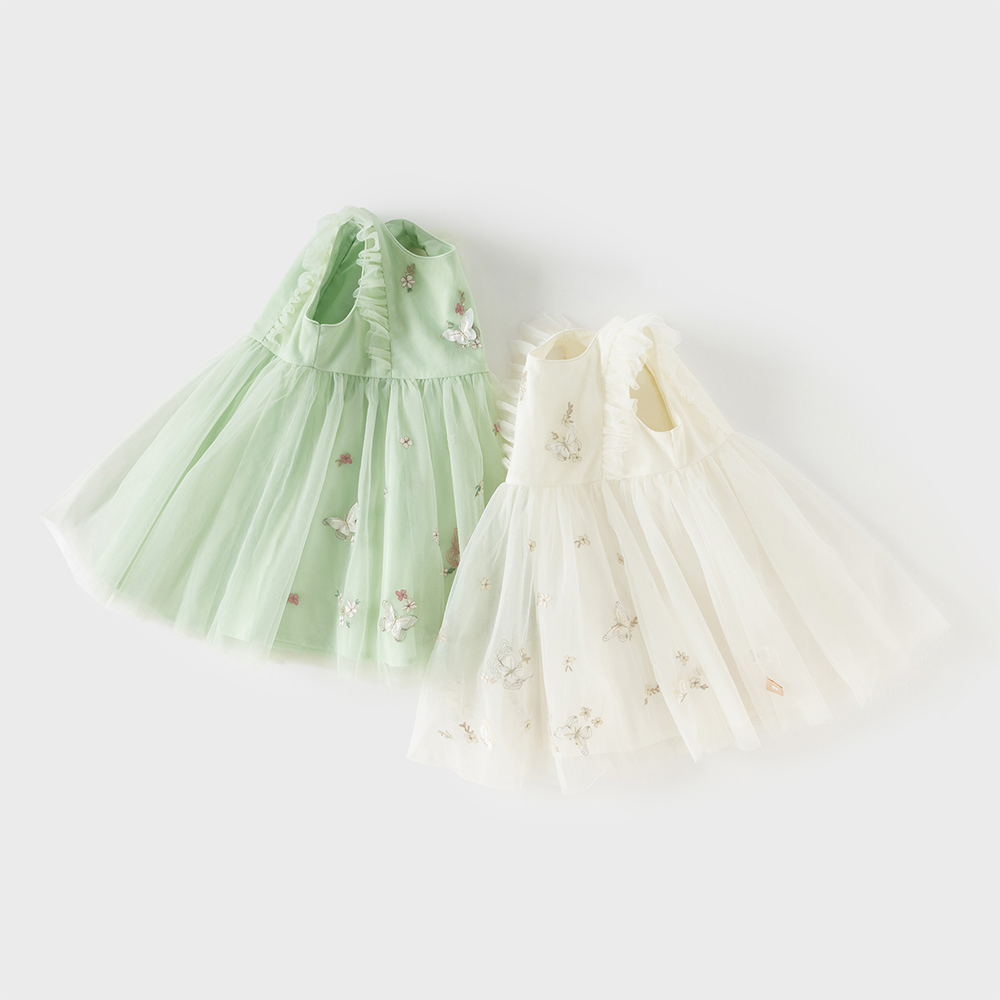 فستان أميرة ديف بيلا مطرز بالد - مراجعة Summer Clothing Baby Girl وسعره