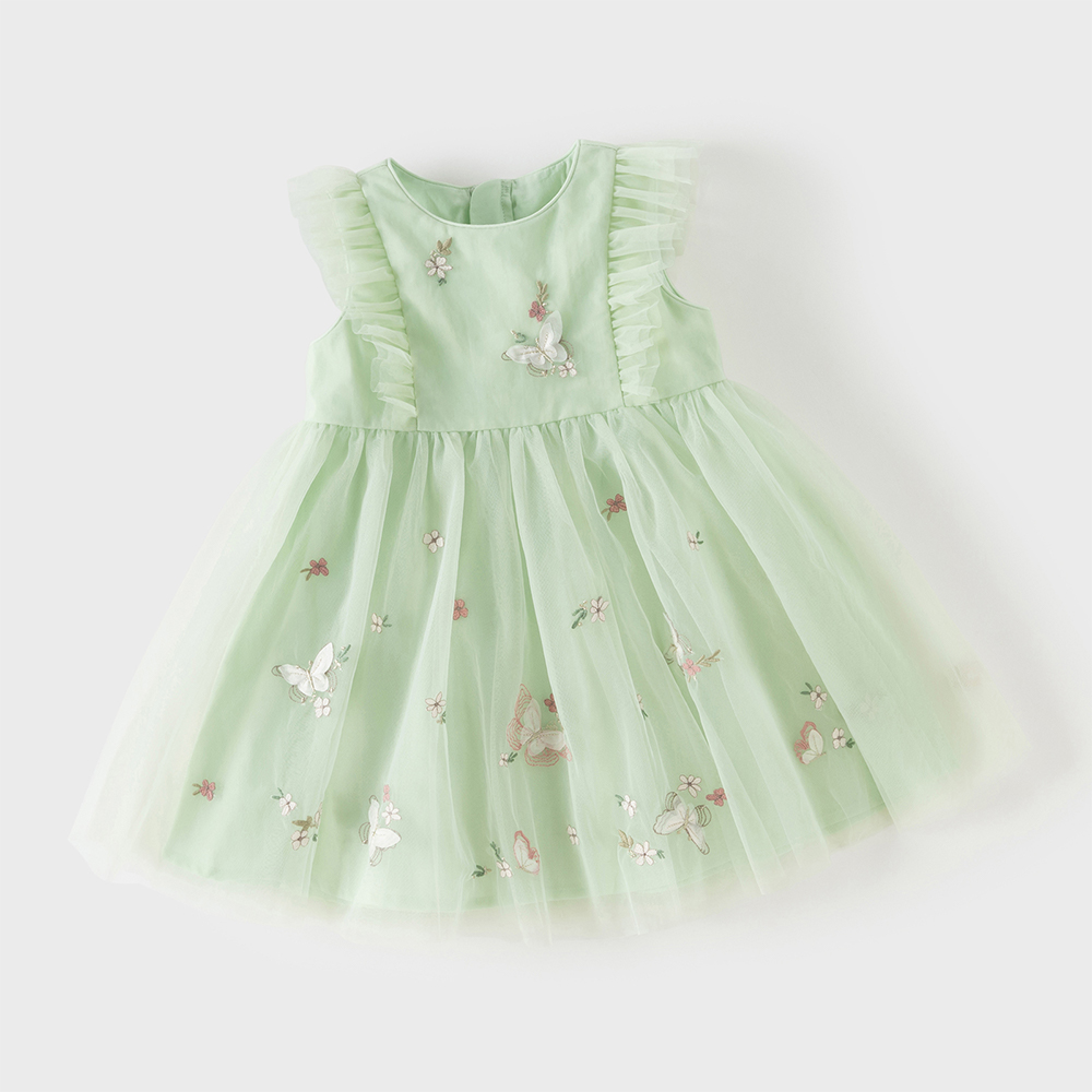 فستان أميرة ديف بيلا مطرز بالد - مراجعة Summer Clothing Baby Girl وسعره