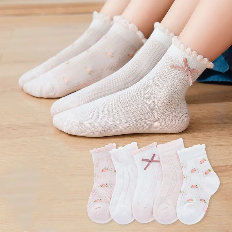جوارب أطفال 5 أزواج/مجموعة، جو - مراجعة Summer Clothing Baby Girl وسعره