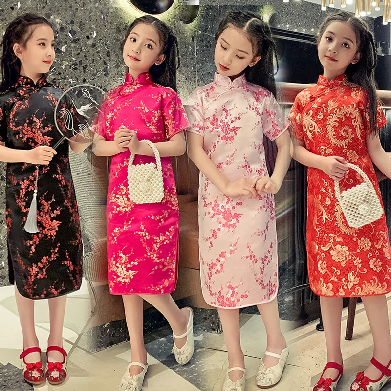 Summer Children's Cheongsam Mo - مراجعة Summer Clothing Baby Girl وسعره