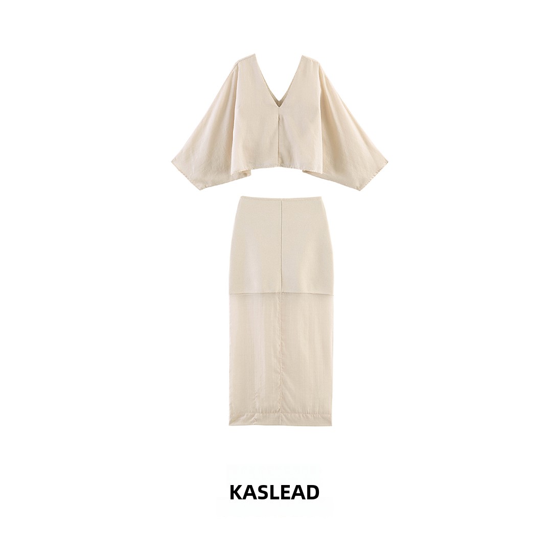 طقم نسائي جديد من KASLEAD بأكم - مراجعة Summer Clothing Brands وسعره