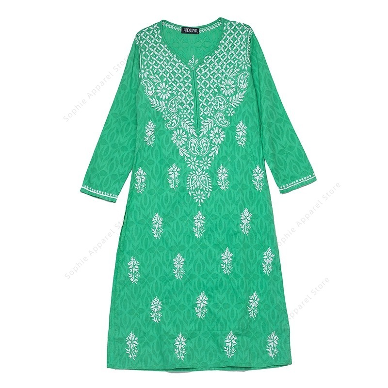 سترة نسائية كورتي هندية/باكستا - مراجعة Summer Clothing Pakistan وسعره