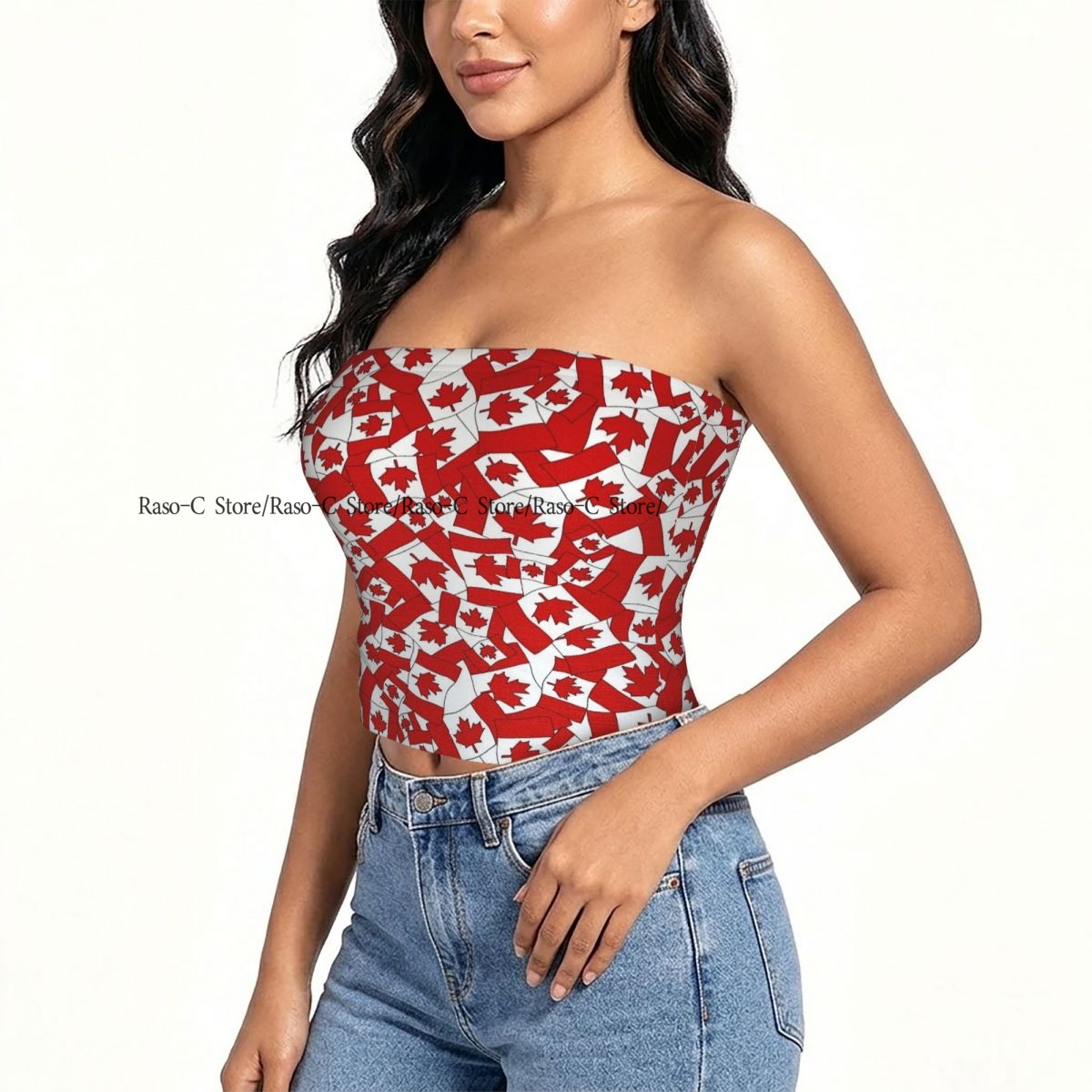 بلوزة نسائية قصيرة ضيقة بدون أ - مراجعة Summer Clothing Women Canada وسعره