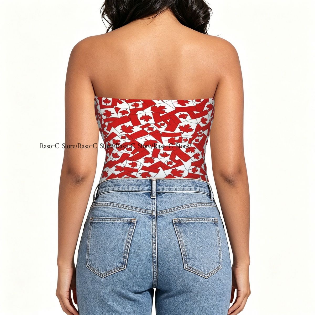 بلوزة نسائية قصيرة ضيقة بدون أ - مراجعة Summer Clothing Women Canada وسعره